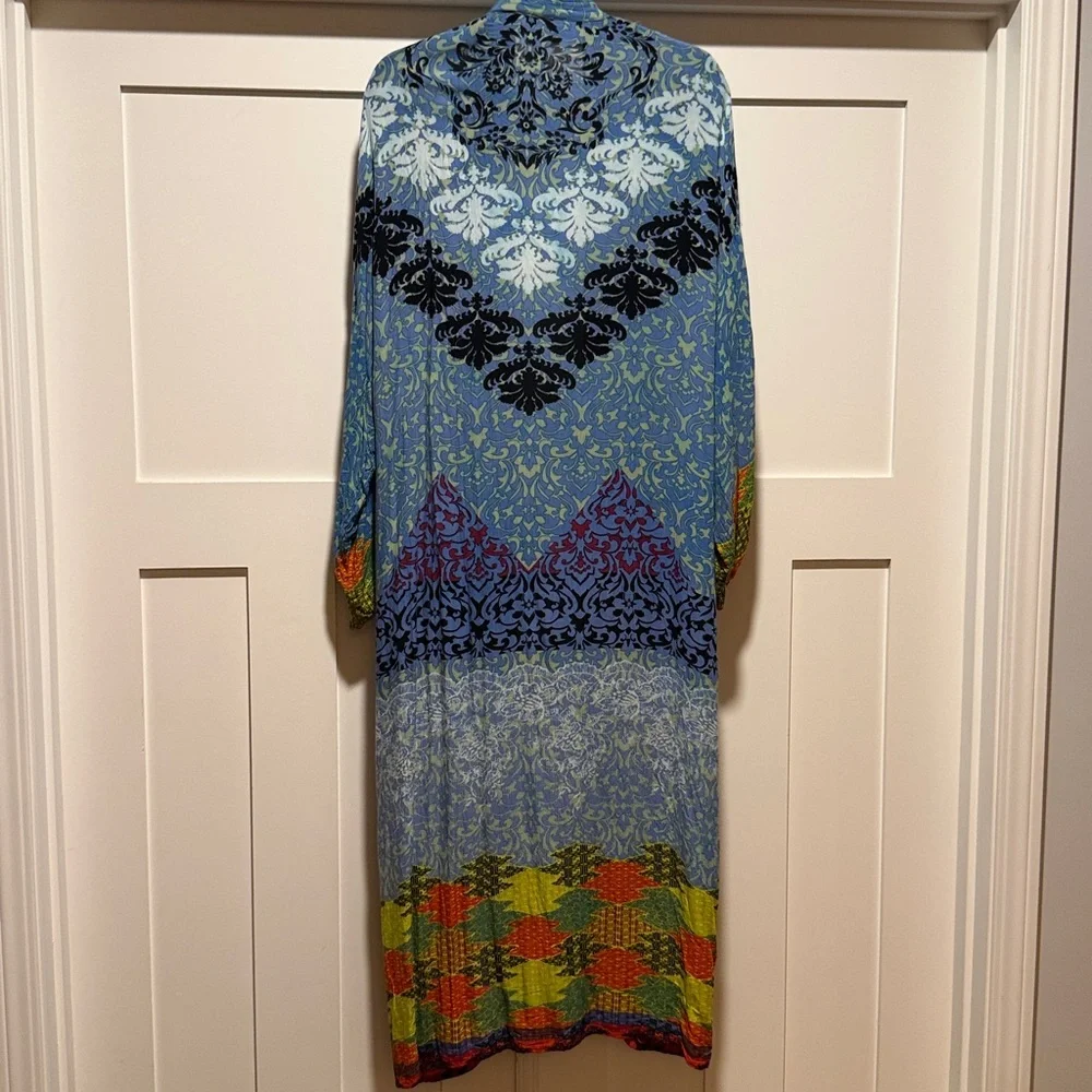Free People Seven Wonders Maxi Kimono One Size
